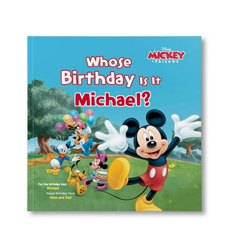 Disney's Mickey and Friends: Whose Birthday Is It? - Personalized Book