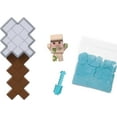 thumbnail image 2 of Minecraft Mini Mode Mining Action Figures with Reveal, Accessory & Moldable Sand (Characters May Vary), 2 of 6