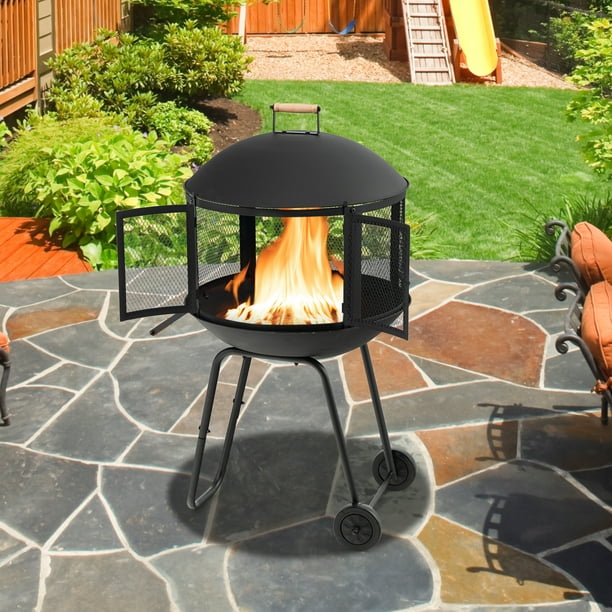 Sunnydaze Outdoor Weather-Resistant Garden Patio High-Fired Smooth