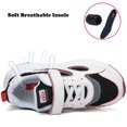 thumbnail image 3 of Boys Girls Running Shoes Kids Strap Sneakers Non Slip Breathable Sports Shoes, 3 of 6