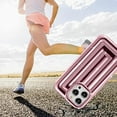 thumbnail image 3 of case for iPhone 13 Pro Max Case, Cute 3D Woven Design, Luxury Bling Plated Mirror Grid Printed Phone Case, Soft TPU Shockproof Protective Back Cover for Women Girls, Pink, 3 of 13