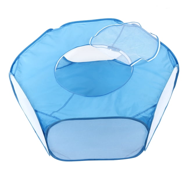 Small Animal Playpen, Transparent Pet Cage Tent Foldable For Guinea Pigs For Hamsters