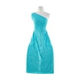 thumbnail image 4 of Zelouf Tonal Stretch Lace  , Sewing, DIY, Crafts Fabric by the Yard, Teal, 10 Yard, 4 of 6