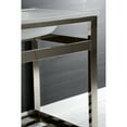 thumbnail image 2 of Kingston Brass VWP3122A6 Quadras 31" Ceramic Console Sink with Steel Base and Shelf (1-Hole), White/Polished Nickel, 2 of 7