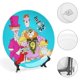thumbnail image 4 of Schoolhouse Rock Plato decorativo de porcelana fina (bone china), plato decorativo de cerámica para hogar, oficina, soporte de pared, platos decorativos para dormitorio - 6 pulgadas (15 cm), 4 of 6