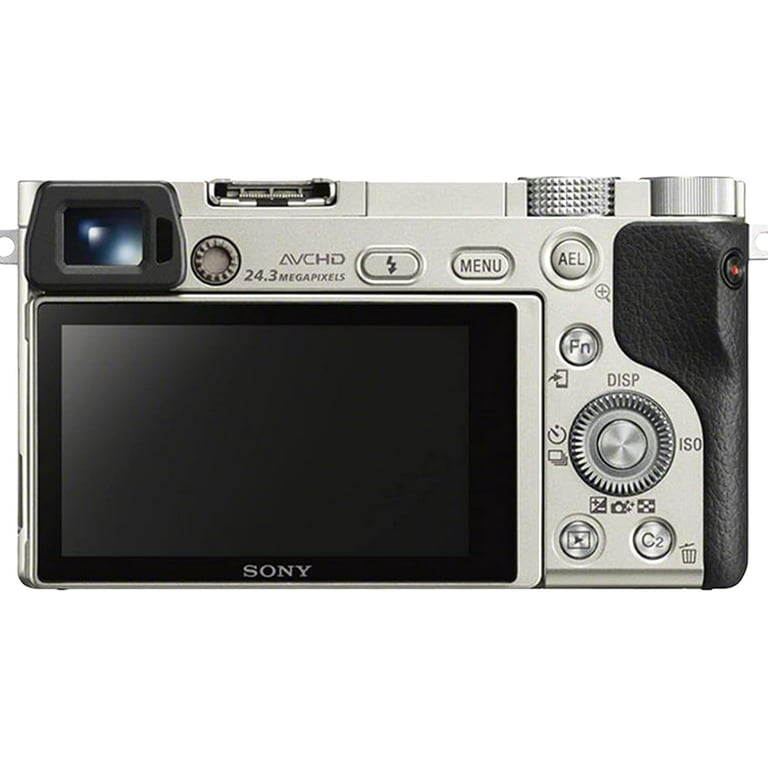 Sony a6400 (Silver) Mirrorless Camera with16-50mm & 55-210mm Zoom
