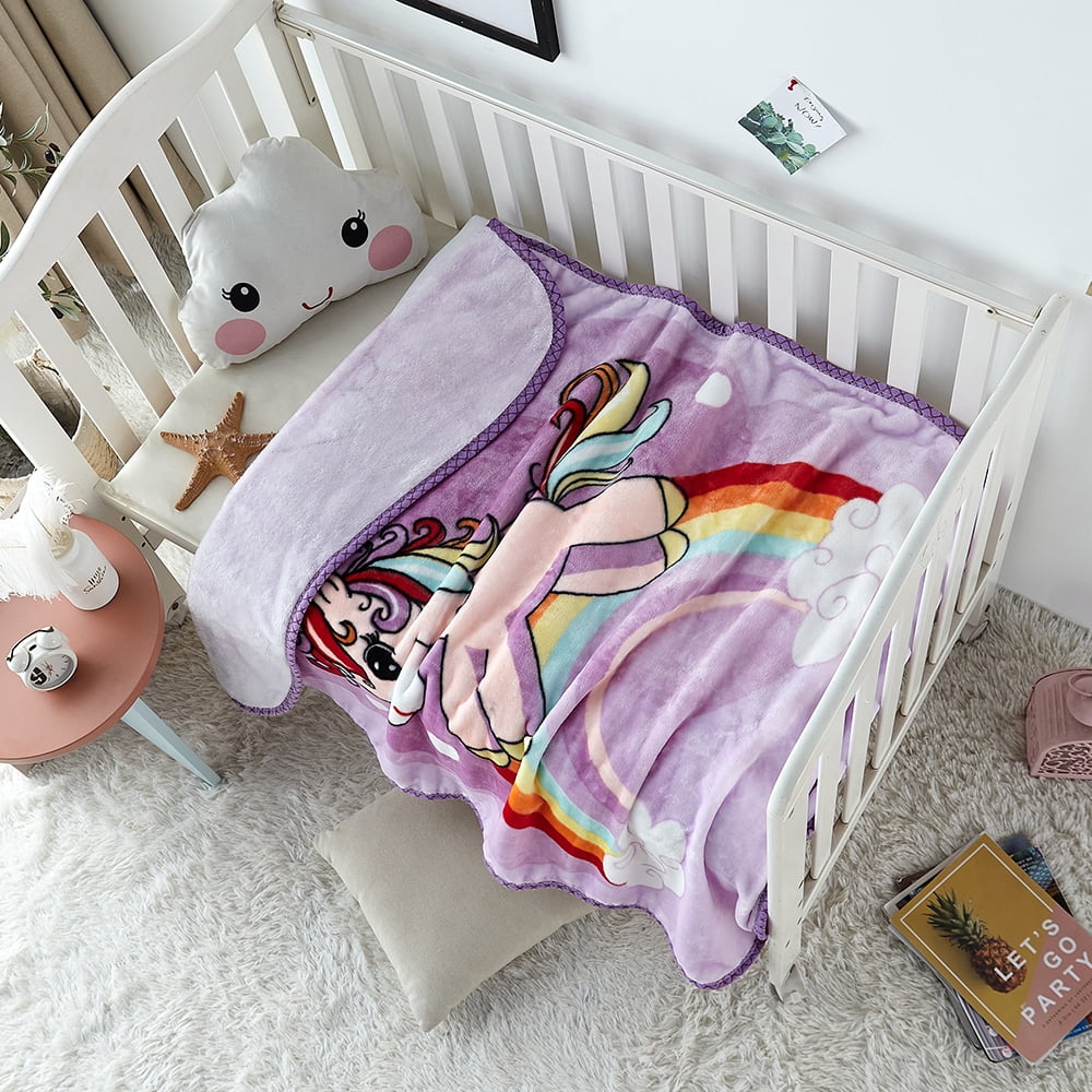 JML Fleece Baby Blanket, Oversized Baby Boy & Girl Blankets for Toddler