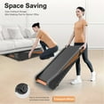 thumbnail image 5 of BTMWAY Walking Pad Treadmill with 8% Incline, Under Desk Treadmill with LCD Display, Portable Treadmill with Remote Control, Small Treadmill with 2.0 HP Peak Power, Running Treadmill for Small Space, 5 of 7