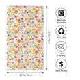 thumbnail image 2 of KLL Insects In Plants Ultra Absorbent & Soft Hand Towels for Bath, Hand, Face, Gym and Spa-27.5x16in, 2 of 7