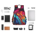 thumbnail image 4 of Easygdp Colorful Abstract Swirls para Easygdp Yak - Mochila Casual Ligera y Resistente para Viaje y Senderismo para Hombres y Mujeres, 4 of 7