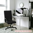 thumbnail image 3 of Unique Bargains Swivel Stretch Computer Chair Cover Slipcovers Black, 3 of 8