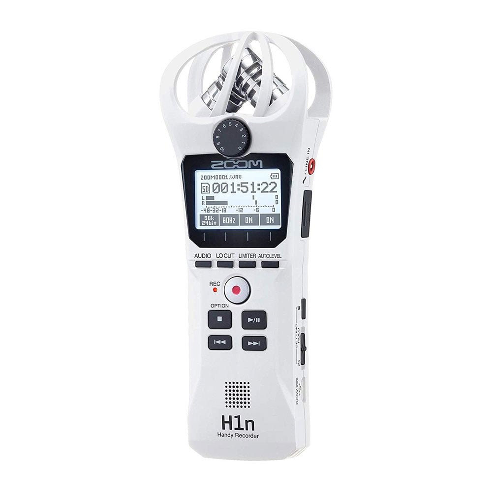 Zoom H1n Handy Recorder White 