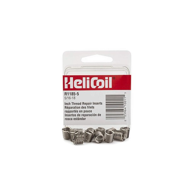 Helicoil R11855 Helical Insert, 304SS, 5/1618, PK12