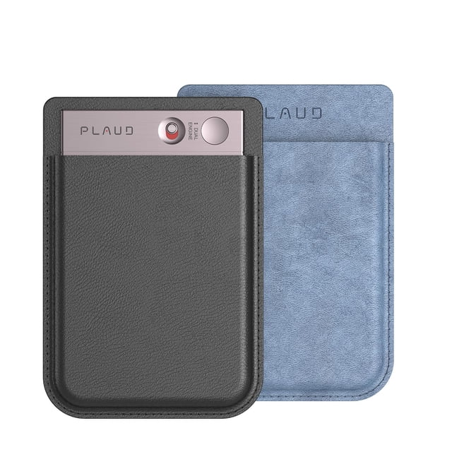 Grabadora de voz PLAUD Note AI con 2 fundas, control de aplicaciones, transcripción y resumen con te
