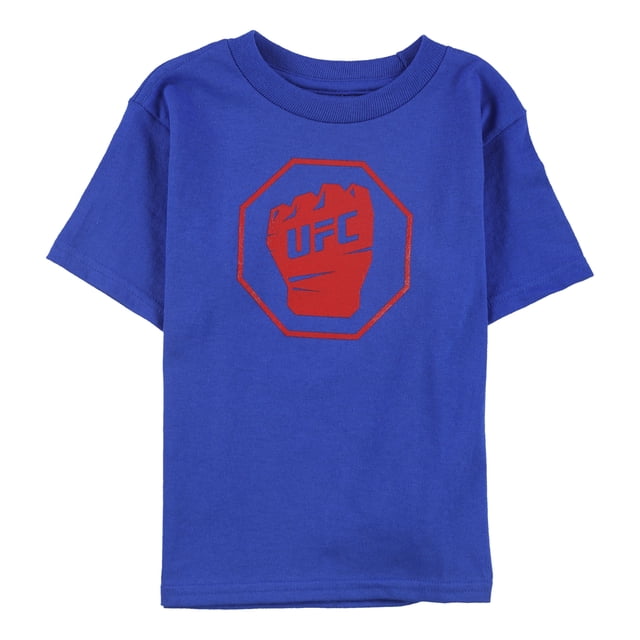 UFC Boys Fist Inside Logo Graphic T-Shirt, Blue, Toddler, 2T