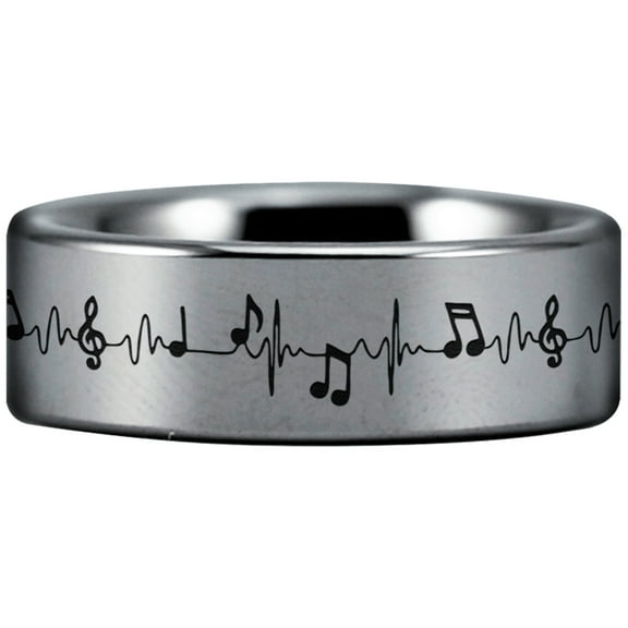 Tungsten Music Lifeline Ring
