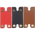 thumbnail image 1 of 3 piezas de compuesto protector para cabezal de afeitadora, funda de cuero, funda protectora para cabezal de afeitadora de seguridad, 1 of 6