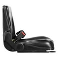 thumbnail image 2 of Choco Moon Universal Forklift Seat, Folding Tractor Seat with Adjustable Back, Micro Switch, Retractable Belt, 6.3-13.4" Slot for Tractor Loader Excavator, Comfortable Driving Solution, 2 of 11