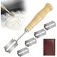 thumbnail image 1 of Cuchillo para cortar masa con una precisión perfecta, hoja de acero inoxidable de alta calidad diseñada para cortar masa sin esfuerzo, mango de madera de primera calidad hecho a mano que ofrece el, 1 of 8