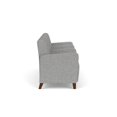 thumbnail image 4 of Lesro Ravenna Lounge Reception 3 Seat Tandem Seating in Gray, 4 of 5