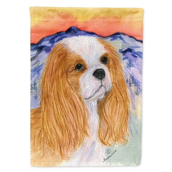Caroline's Treasures SS8164-FLAG-PARENT Cavalier Spaniel Flag, , multicolor