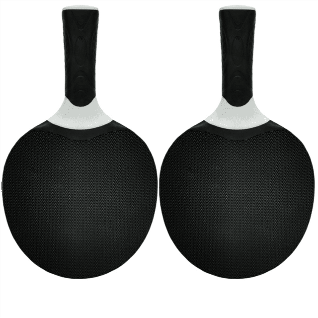 Sports Goods Silicone Multi-Color Table Tennis Rackets Suitable for Beginners in Training and Competition Black