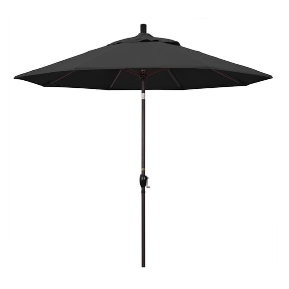 California Umbrella 9 ft. Aluminum Push Button Tilt Market Umbrella