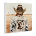 thumbnail image 4 of Stupell Industries Desert Cowgirl Fashion Brand People Painting Unframed Art Print Wall Art, 12 x 12, 4 of 8