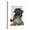 Canvas, variant on Art.com Schnauzer Sherlock Art Print by Fab Funky, 12" x 16"