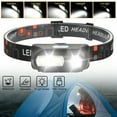 thumbnail image 1 of Headlamp Flashlight Ultra-Light Bright LED Rechargeable Headlight Waterproof Head Lamp  8 Modes for Outdoor Camping Cycling Running Fishing, 1 of 7