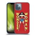 thumbnail image 1 of Head Case Designs Officially Licensed Wonder Woman DC Comics Character Art Stand Soft Gel Case Compatible with Apple iPhone 13, 1 of 7