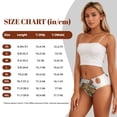thumbnail image 4 of Balery Cowboy Up Vintage Wild West Ropa Interior de Algodón para Mujer con Dibujo – Braguitas Cómodas y Elásticas, Estilo Clásico-Medium, 4 of 6