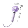 thumbnail image 3 of Wzzjkit Desk Fan New Small Fan Handheld Mini Portable Fan Summer Student Dormitory Office Desk USB Fan, 3 of 6
