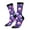 3 Black, variant on Skull rainbow color Pattern Sport Socks for Women and Men Crew Socks Sporty Calf Socks Casual Socks