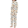 thumbnail image 5 of NMMUED Halloween Pajamas Women Halloween Clothes for Women Fall Pjs for Women Loungewear Sets Woman Fall Pajamas Women Halloween Matching Pjs, Beige M, 5 of 5