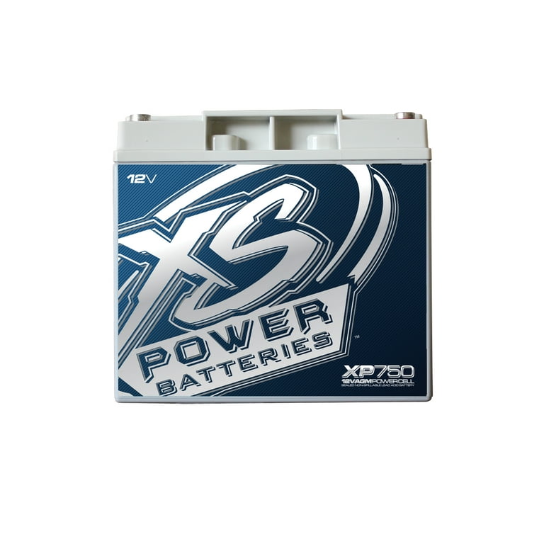XS Power 12V AGM Deep Cycle Maintenance Free Battery, 750 Max Amps