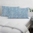 thumbnail image 4 of Blue Botanical Throw Pillow Cover 16 x 24 Inch Decorative Pillow Cover Vintage Floral Plants Branch Lumbar Pillowcase Seasonal Rectangle Cushion Case for Couch Sofa Bed Living Room, 4 of 9