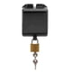 thumbnail image 4 of Candado de protección para cerradura de grifo, fácil de instalar, para grifo exterior de parque Negro, 4 of 9