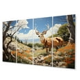 thumbnail image 2 of Designart "Antelope horizon" Animals Art Living Room Set, 2 of 5