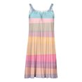thumbnail image 5 of Cameland Mode Femmes Été Sans Manches Aguichant Décontracté Imprimé Dos Nu Mini Robe Beige P, 5 of 5