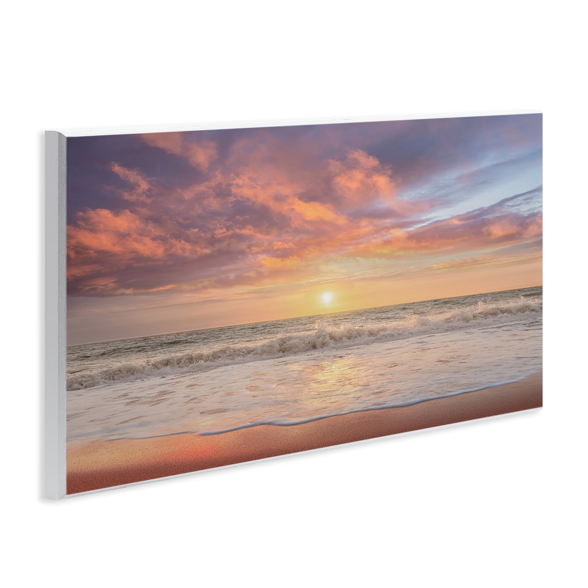 Stupell Industries Vivid Sunset Panorama Wall Plaque Art, design by Mike Caliascibetta
