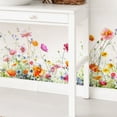 thumbnail image 6 of Wall Stickers for Home Decor, Self-Adhesive Removable Vinyl Decals, Floral Leaves Glass Window Door Living Room Bedroom Wall Art, Easy Peel and Stick, Waterproof Durable, Modern Wall Decoration, 6 of 8