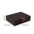 thumbnail image 6 of 5pcs Gift Boxes kraft/ Black/white/Red Paper Box For Packaging Valentine's Day Party Gift Candy Box Cardboard Boxes Diy Craft black M, 6 of 9