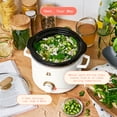 thumbnail image 3 of Beautiful 2 Qt Manual Slow Cooker, White Icing by Drew Barrymore, 3 of 13