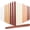 Brown Gradient Color, variant on Taper Candles 10 Inch (H) Dripless Tapered Smokeless Long Tall Unscented Dinner Candle for Wedding Party Home Decor Candlesticks, Long Burning
