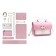 thumbnail image 3 of Bolso de hombro de cuero PU Macarena DIY Rosado, 3 of 7