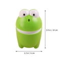 thumbnail image 4 of CTIRCHIU Green Automatic Toothpick Dispenser Holder with Cartoon Design, Portable Storage Case for Coffee Shops & Restaurants, 4.5 x 4.5 x 5.5 Inch, 4 of 5