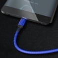thumbnail image 5 of Nylon Braided Charging Cable USB Type C Charger Fast Charging Sync Data Transfer Cord Smartphone Tablet Charging Wire, 5 of 9