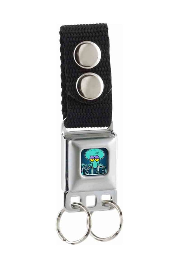 Spongebob Cartoon TV Series Squidward Meh Key Chain