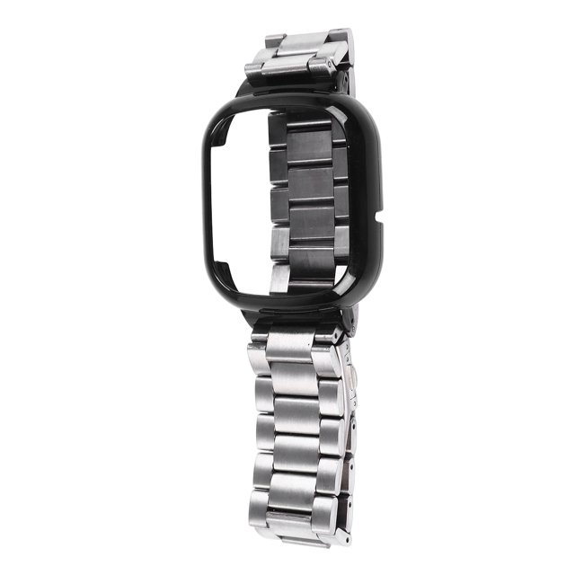 Watch Strap Case, Accurate Cutouts Smart Watch Strap For Perfect Fitting Black,Silver